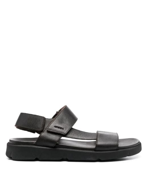 Geox Black Xand 2S Strappy Sandals for men