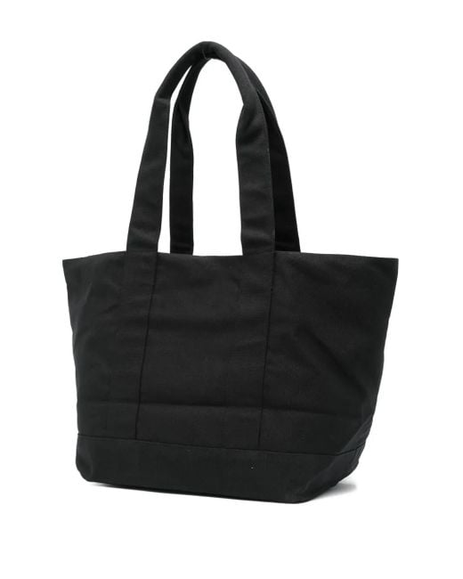 Karl Lagerfeld Black Logo-Print Tote Bag for men