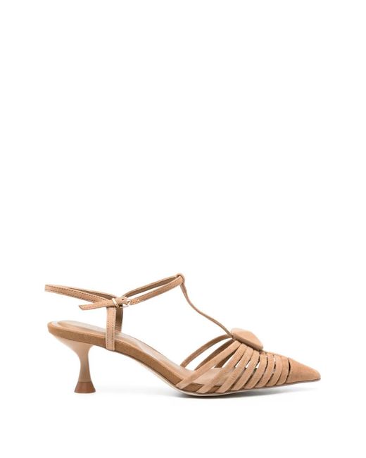 Apepazza Natural Suede Pumps