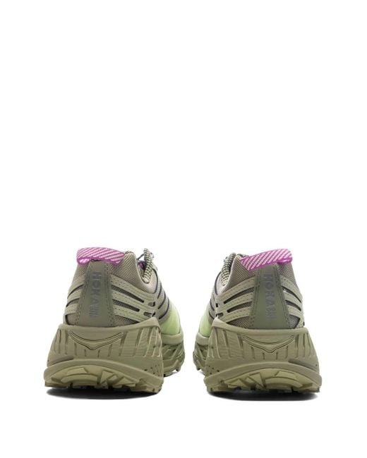 Hoka One One Green Elite Terrain System Stinson Sneakers for men