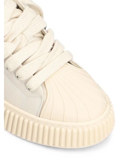 Rhun Natural 2025 Treble Shell-Toe Sneakers for men