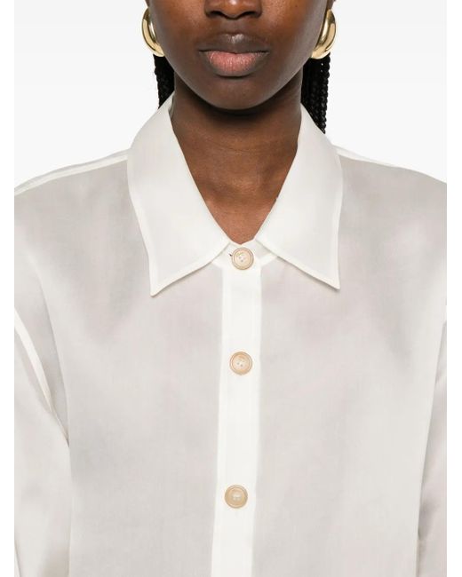Camicia Herschel di Khaite in White