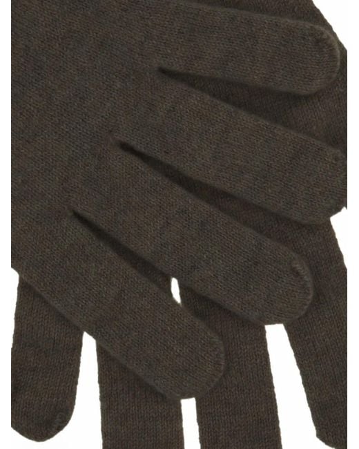 Vanisé Black Cashmere Gloves