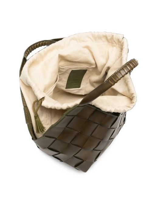 Dragon Diffusion Green Botteghe Tote Bag