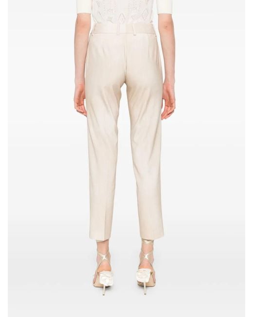 Ermanno Scervino Pressed-crease Trousers White