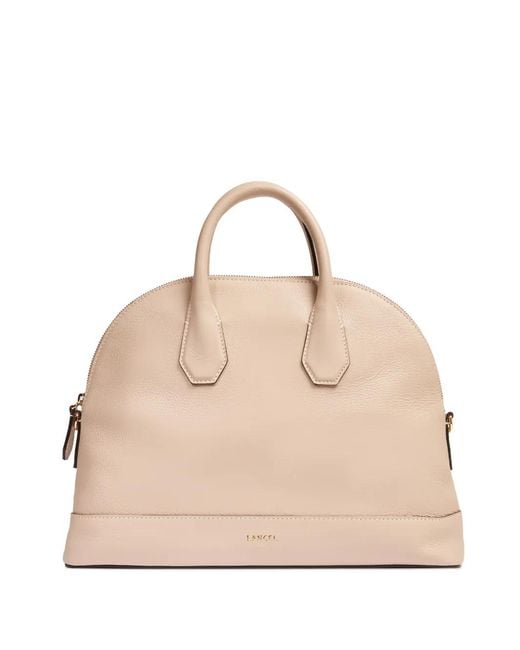 Lancel Natural Belleville Tote Bag
