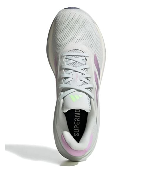 Adidas White Supernova Stride Sneakers