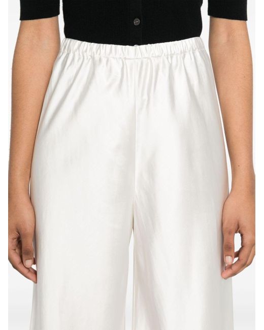 Pantalon ample Harmony Bias Zimmermann en coloris White