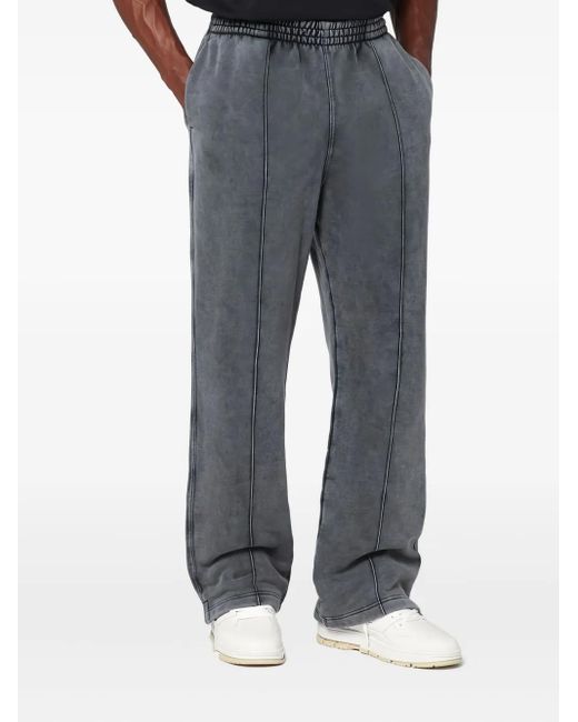 Represent Gray Side-Panel Track Pants for men
