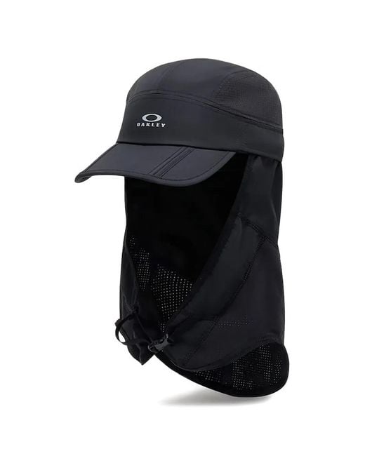 Oakley Black Casquette À Empiècements for men