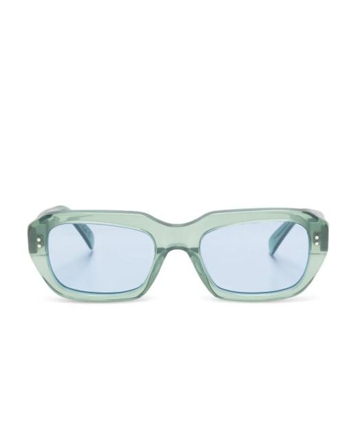 Retrosuperfuture Blue Miles Rectangle-Frame Sunglasses for men