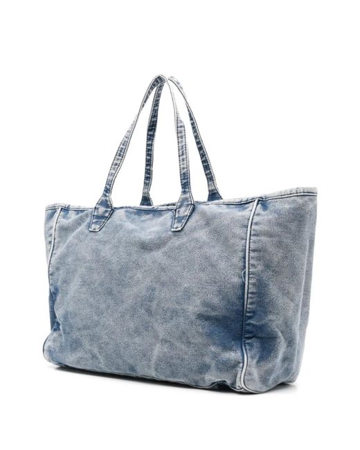 Sundek Blue Denim Tote Bag