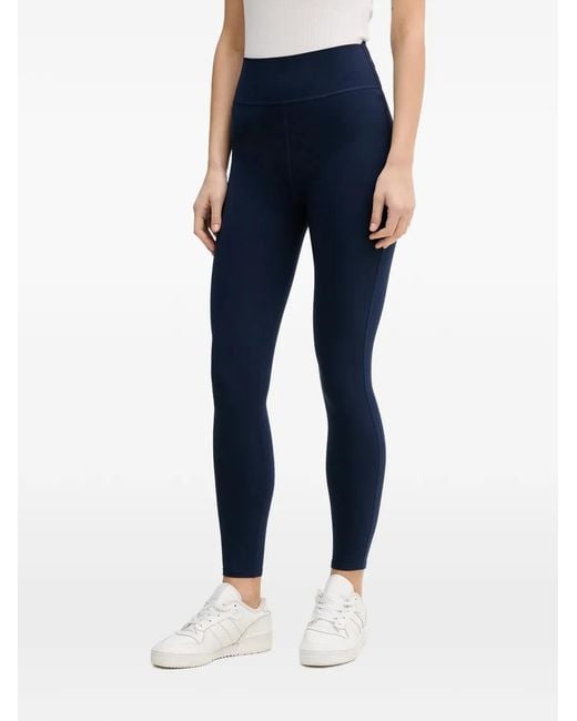 Joseph Ribkoff Blue Logo-Detail Leggings
