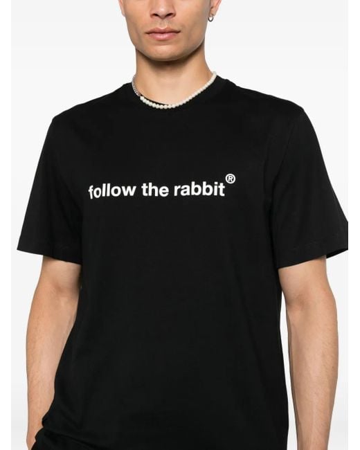 メンズ MSGM グラフィック Tシャツ Black