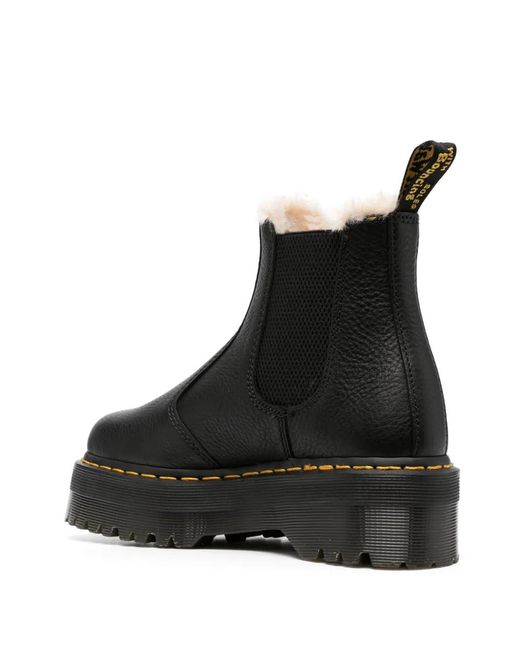 Dr. Martens Black 2976 Quad Fl Shoes for men