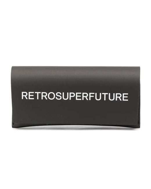 Retrosuperfuture Gray Caro Square-Frame Sunglasses