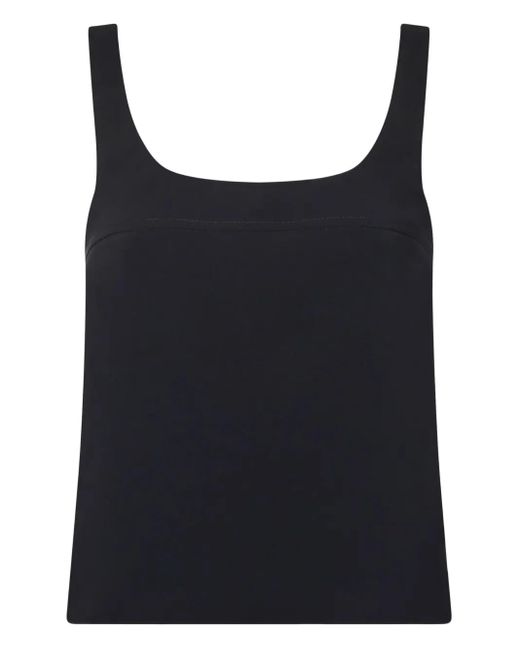 Pinko スクエアネック トップ Black