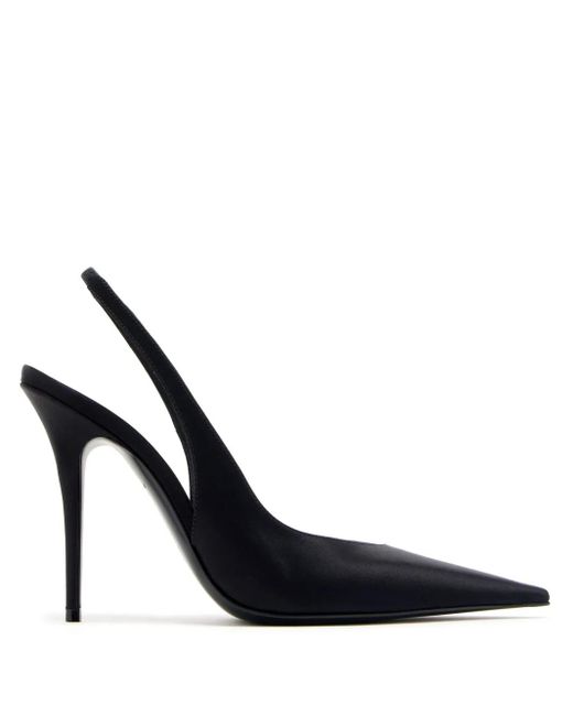 AMINA MUADDI Black 105mm Anok Pumps