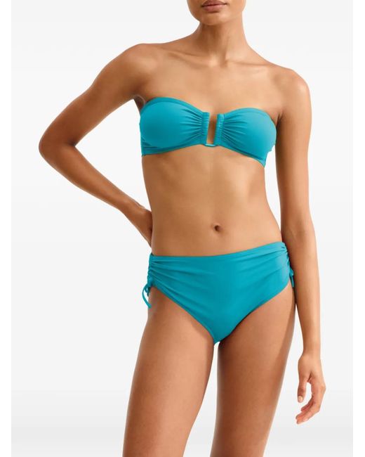 Eres Blue Sofia High Waisted Brief Bikini Bottom