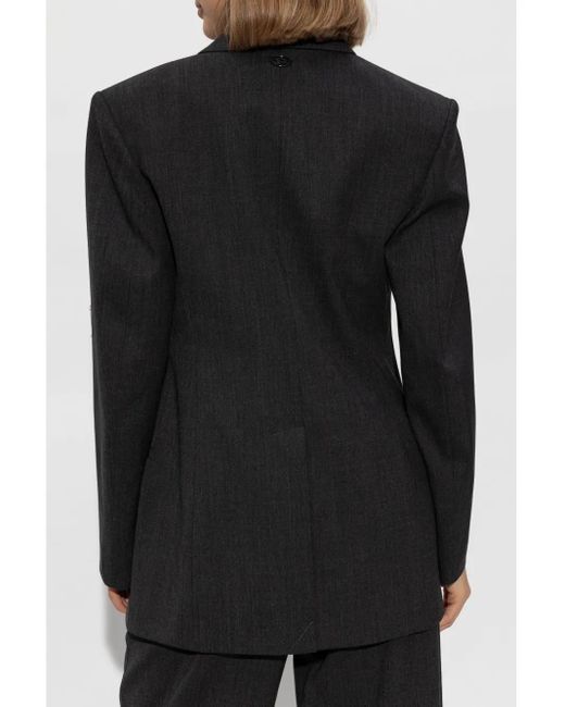 DIESEL Black G-Allant Double-Breasted Blazer