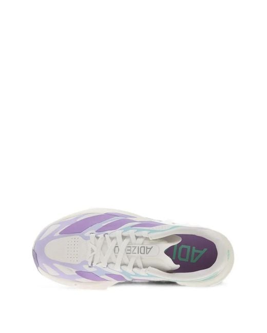 Adidas White Adizero Evo Sl Exo Shoes