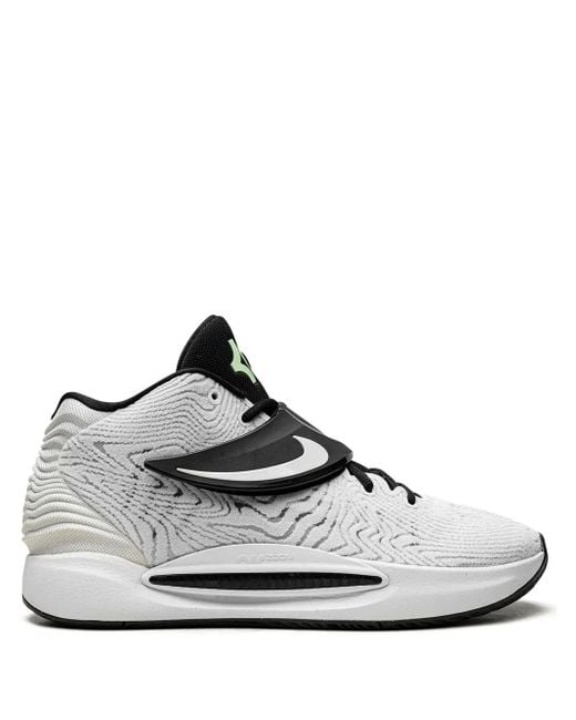 Nike White Kd 14 Tb Sneakers for men