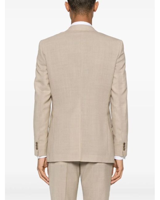 Fursac Natural Mélange Virgin-Wool Blazer for men