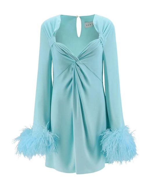 Nervi Blue Stardust Mini Dress