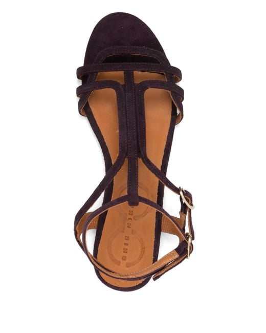 Sandalias Yael planas Chie Mihara de color Brown