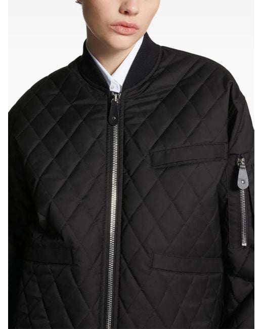 DSquared² キルティング ボンバージャケット Black