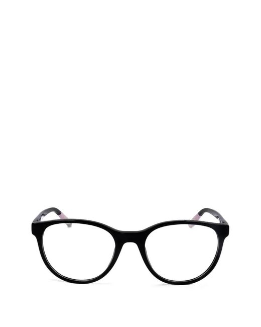 Under Armour Black Round-Frame Glasses