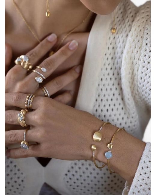 Nanis Gray 18Kt Bubble Gelbgoldring Mit Diamant