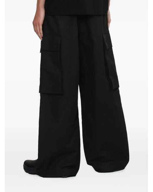 Pantaloni Con Tasca Cargo di Comme des Garçons in Black da Uomo