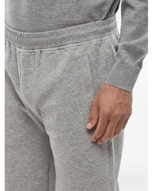 Corneliani Gray Drawstring Track Pants for men