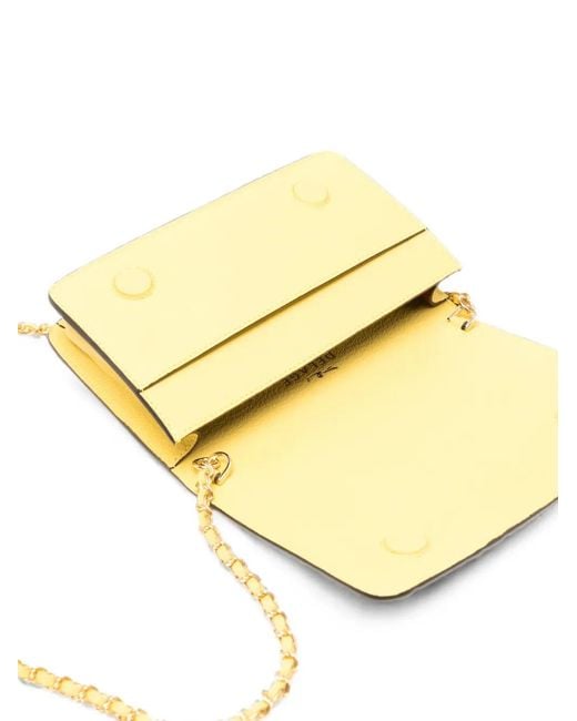 Delage Metallic Sac À Bandoulière En Cuir