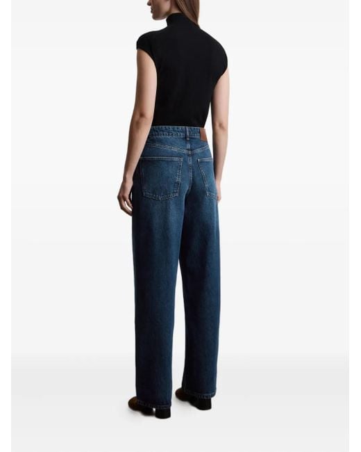 12 STOREEZ Blue 325 Straight-Leg Jeans