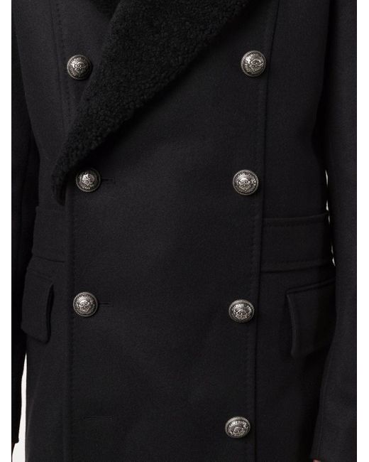 cappotto balmain uomo