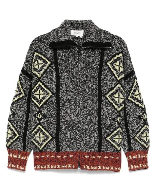 Ba&sh Black Inacio Cardigan