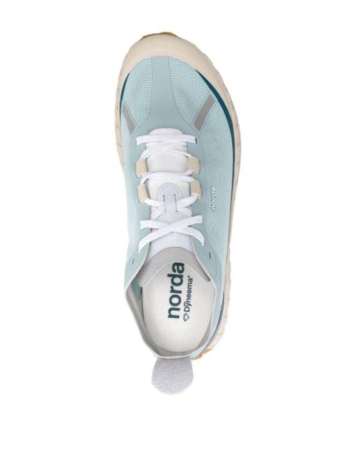 Norda Blue 001 Panelled Sneakers for men