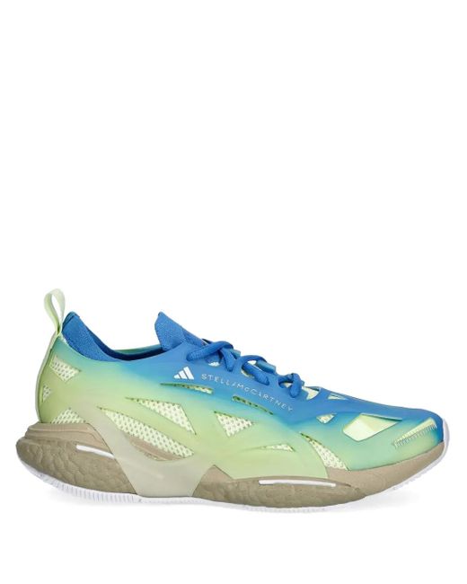 Adidas By Stella McCartney Blue Solarglide Sneakers