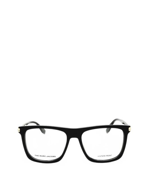Marc Jacobs Black Square-Frame Glasses for men