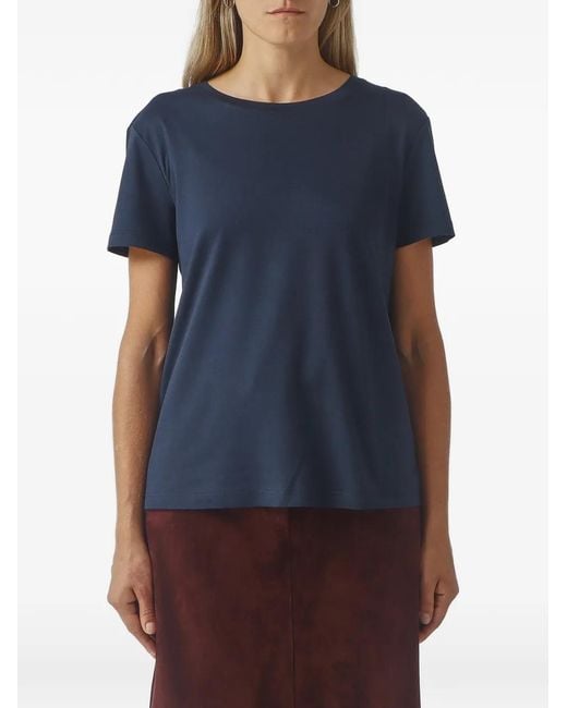 Max Mara Blue Short-Sleeve T-Shirt