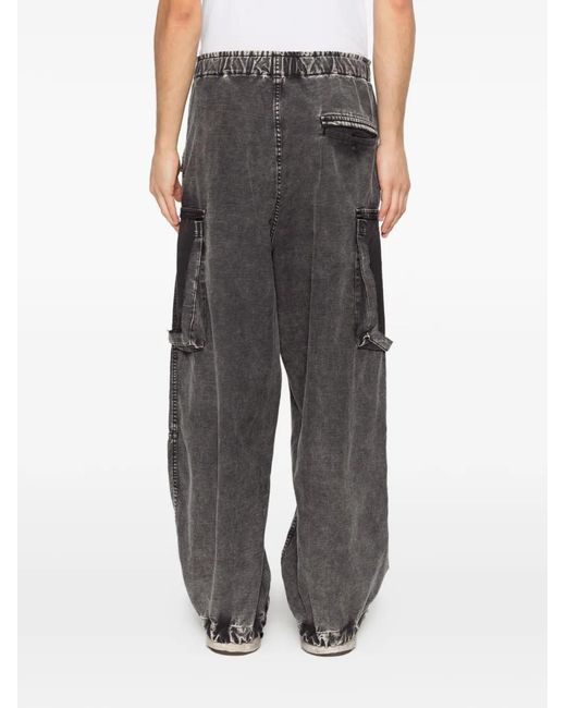 Maison Mihara Yasuhiro Gray Front-Pocket Trousers for men