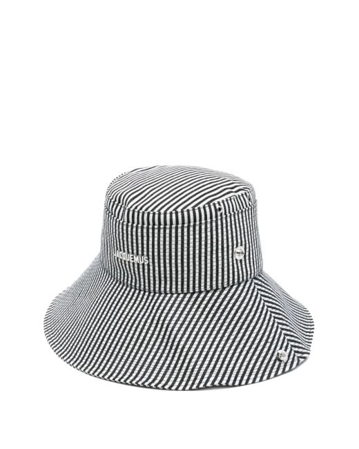 Jacquemus Gray Le Bob De-Nimes Bucket Hat