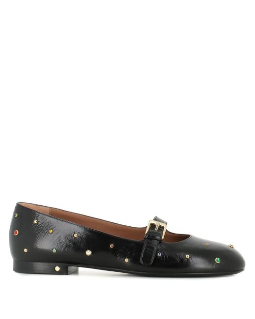 Laurence Dacade Black Lily Ballerina Shoes