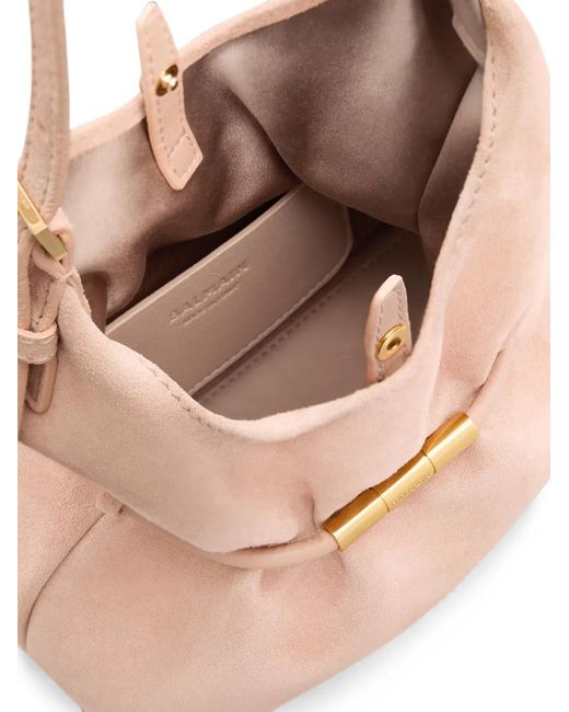 Balmain Pink Sphynx Mini Bag