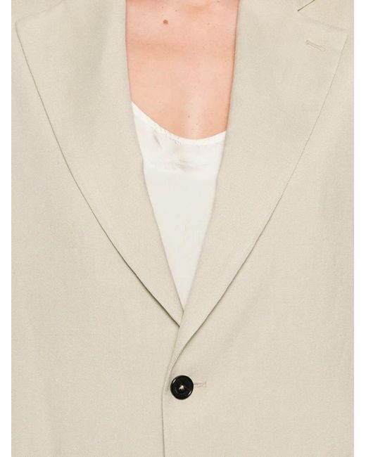 Barena Natural Buttoned Blazer