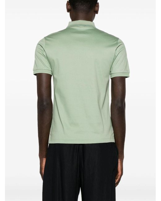 Boss Green Short-zip Cotton Polo Shirt for men