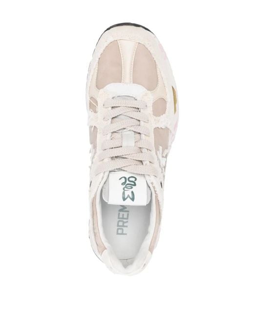 Premiata White 'mased 6681' Sneakers