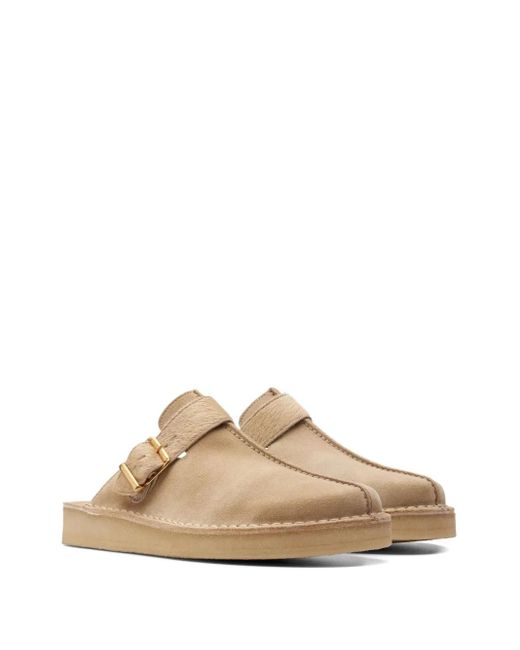 Clarks Natural Trek "Taupe Interest" Mules for men